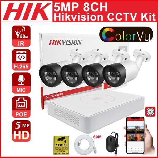hikvision 8ch 8+4 kit 5mp colorvu poe nvr cctv audio motion detect ip camera video surveillance colorful night vision wireless kits
hikvision 8ch 8+4 kit 5mp colorvu poe nvr cctv audio motion detect ip camera video surveillance colorful night vision wireless kits