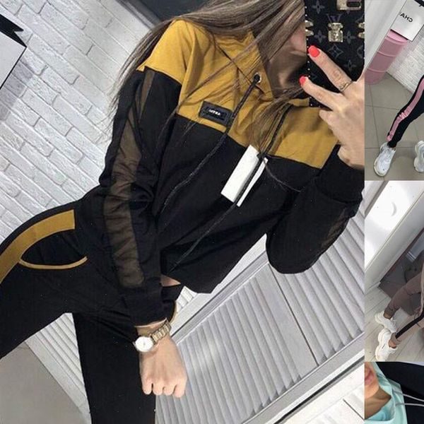 women womens tracksuits sporting suit fashion patchwork tracksuit hooded cotton casual sportwear track suits pant twinset 2 piece set 8m3, Gray
women womens tracksuits sporting suit fashion patchwork tracksuit hooded cotton casual sportwear track suits pant twinset 2 piece set 8m3, Gray