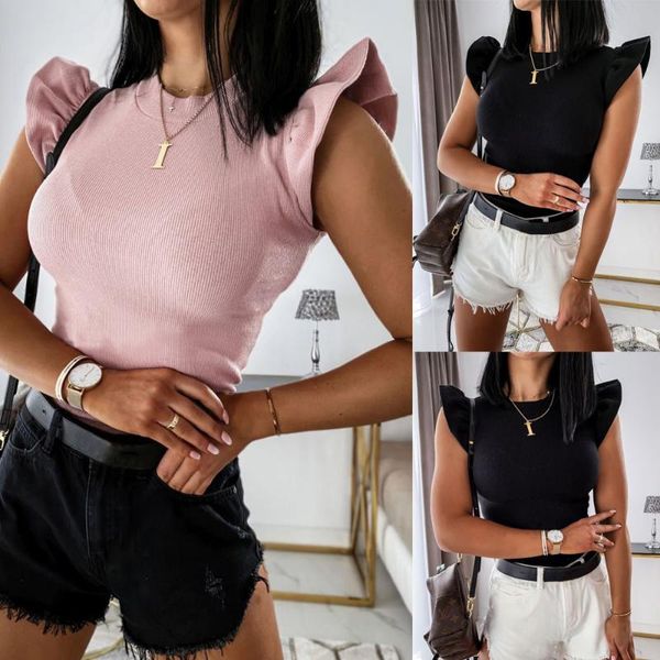 fashion women blouse shirts 2021 summer ruffles short sleeve o-neck plain blouses retro elegant ol office ladies women's &, White
fashion women blouse shirts 2021 summer ruffles short sleeve o-neck plain blouses retro elegant ol office ladies women's &, White