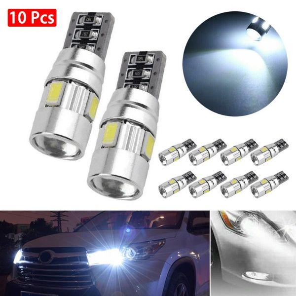 car headlights 10pcs led 12v parking bulb auto wedge clearance lamp silica bright white license light bulbs
car headlights 10pcs led 12v parking bulb auto wedge clearance lamp silica bright white license light bulbs
