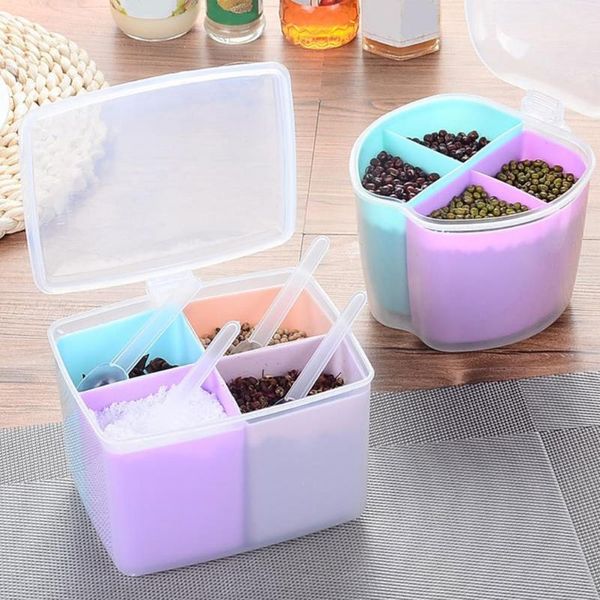 storage bottles & jars multi-function fashion plastic detachable salt container lightweight sugar bowl for home
storage bottles & jars multi-function fashion plastic detachable salt container lightweight sugar bowl for home