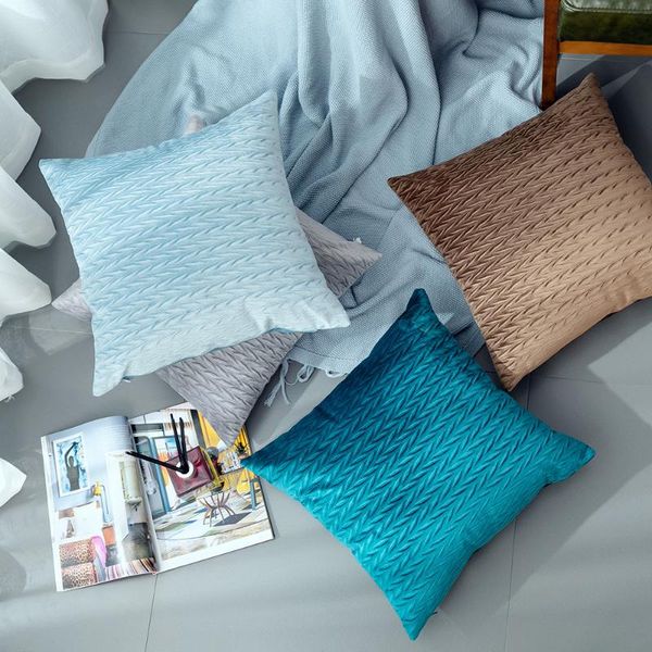 cushion/decorative pillow modern cushion covers 45x45 for sofa bed velvet stripe throw 18 inches square farmhouse pillowcase white grey blue
cushion/decorative pillow modern cushion covers 45x45 for sofa bed velvet stripe throw 18 inches square farmhouse pillowcase white grey blue