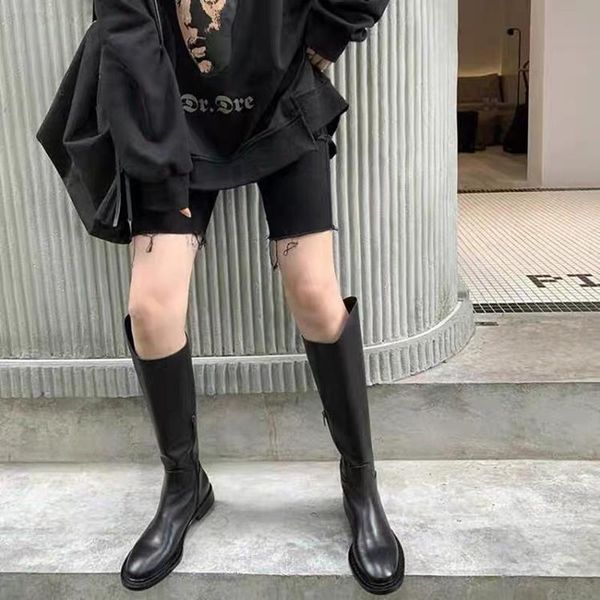 boots 2021 autumn and winter women's high tube zipper round female fashion slim comfortable black casual women shoe
boots 2021 autumn and winter women's high tube zipper round female fashion slim comfortable black casual women shoe