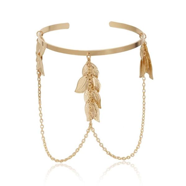 link, chain boho gold silver color leaves upper arm tassel bracelet bangle for women girl gift love retro jewelry charms cuff, Black
link, chain boho gold silver color leaves upper arm tassel bracelet bangle for women girl gift love retro jewelry charms cuff, Black