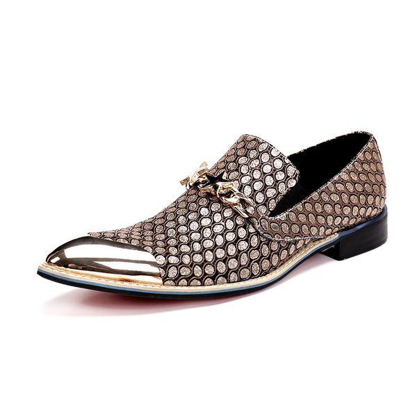 men genuine leather loafers dot pattern shoes stars decoration classic formal dress wedding shoes zapatilla hombre, Black
men genuine leather loafers dot pattern shoes stars decoration classic formal dress wedding shoes zapatilla hombre, Black