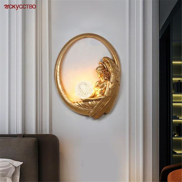 wall lamps european cottagecore resin ring angel gold led lamp hallway living room aisle decorative sconce retro loft light fixtures
wall lamps european cottagecore resin ring angel gold led lamp hallway living room aisle decorative sconce retro loft light fixtures