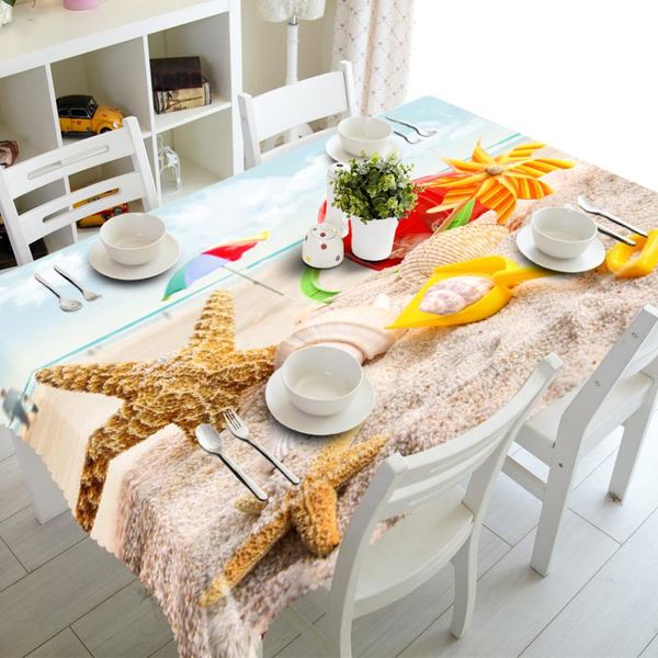 table cloth customizable 3d tablecloth starfish conch beach pattern dustproof washable thicken rectangular and round
table cloth customizable 3d tablecloth starfish conch beach pattern dustproof washable thicken rectangular and round