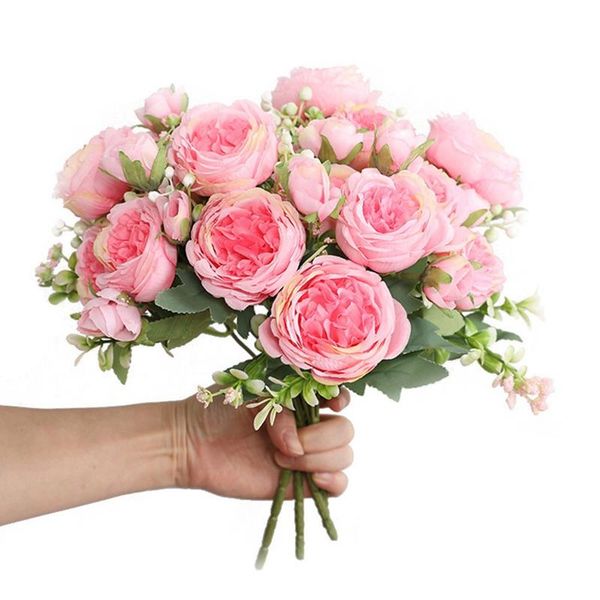 decorative flowers & wreaths 30cm rose silk bouquet peony artificial 5 big heads 4 small bud bride wedding party home decoration fake faux
decorative flowers & wreaths 30cm rose silk bouquet peony artificial 5 big heads 4 small bud bride wedding party home decoration fake faux