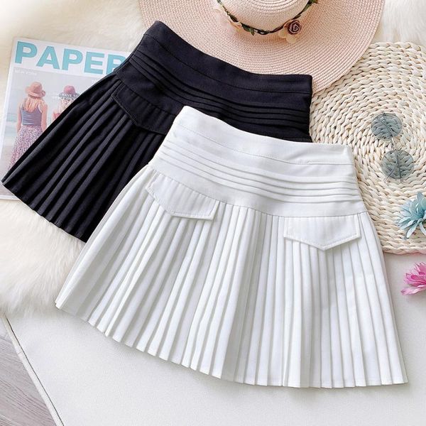 skirts peonfly high waist women's striped pleated skirt elastic female sweet mini dance plaid, Black
skirts peonfly high waist women's striped pleated skirt elastic female sweet mini dance plaid, Black