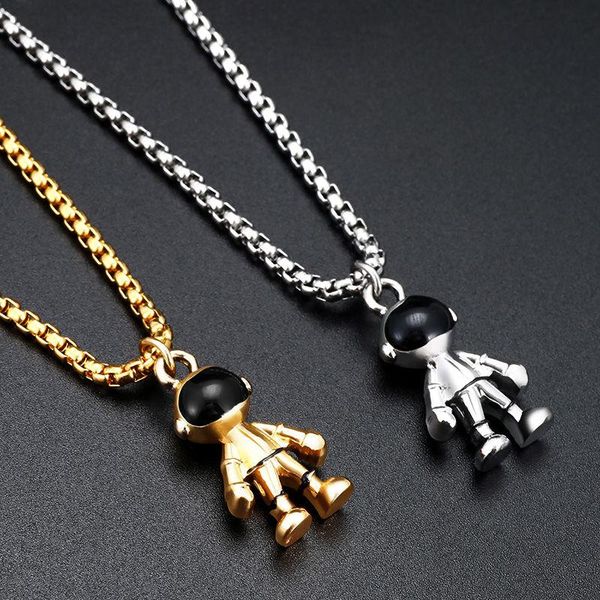 chains astronaut silver necklace tide brand hip hop simple personality pendant female wild ins jewelry accessories
chains astronaut silver necklace tide brand hip hop simple personality pendant female wild ins jewelry accessories