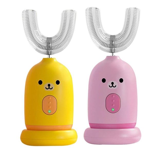 smart electric toothbrush children's 360 degree usb rechargeable waterproof u-shaped silicone
smart electric toothbrush children's 360 degree usb rechargeable waterproof u-shaped silicone