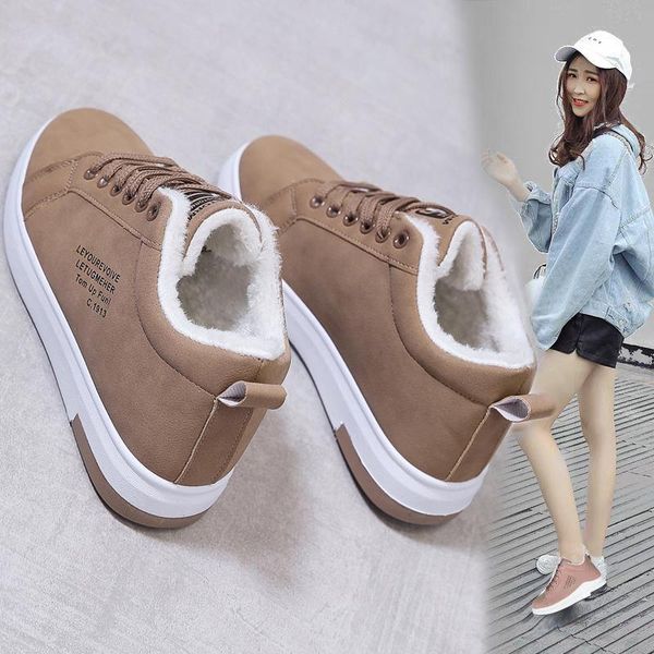 boots nice winter women ankle warm pu plush woman shoes sneakers flats lace up short snow, Black
boots nice winter women ankle warm pu plush woman shoes sneakers flats lace up short snow, Black