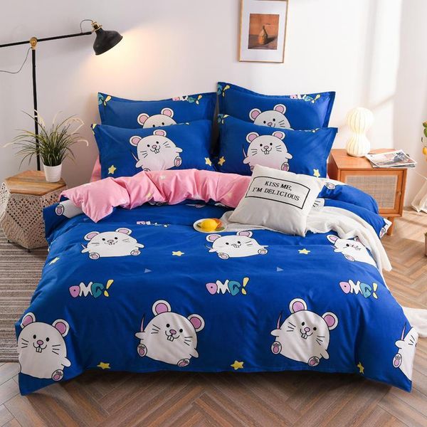 bedding sets blue cute cartoon animal 4pcs bedspread set, 2m bed sheet and pillowcase, luxury home cover king-size double
bedding sets blue cute cartoon animal 4pcs bedspread set, 2m bed sheet and pillowcase, luxury home cover king-size double