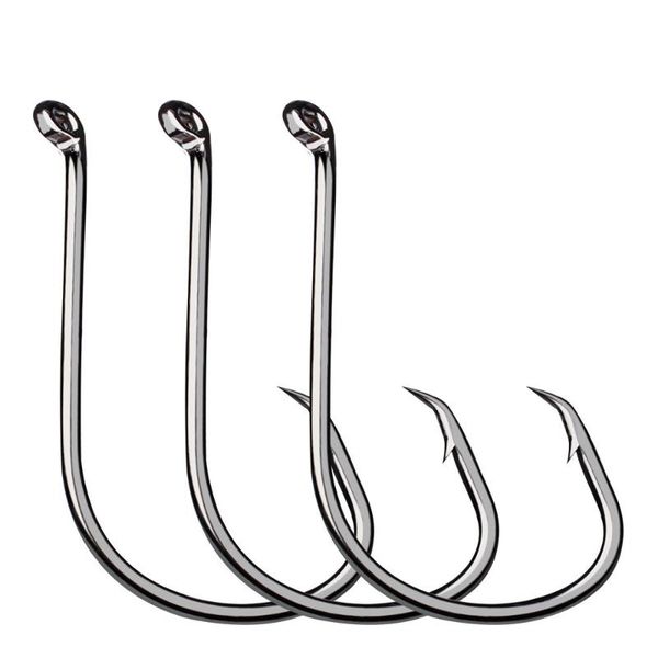 fishing hooks 100pcs/lot 1# 2# 3# 4# 5# 6# high carbon steel barbed hook treble overturned tackle ocs
fishing hooks 100pcs/lot 1# 2# 3# 4# 5# 6# high carbon steel barbed hook treble overturned tackle ocs
