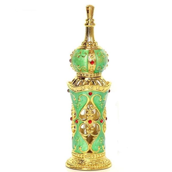 12ml arabian style antiqued metal essential oil bottles refillableperfume decoration gifts storage & jars
12ml arabian style antiqued metal essential oil bottles refillableperfume decoration gifts storage & jars