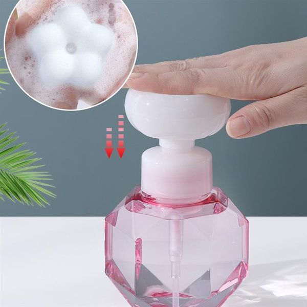 liquid soap dispenser 300ml flower shape foam foaming pump lotions shower bottle refillable distributor
liquid soap dispenser 300ml flower shape foam foaming pump lotions shower bottle refillable distributor