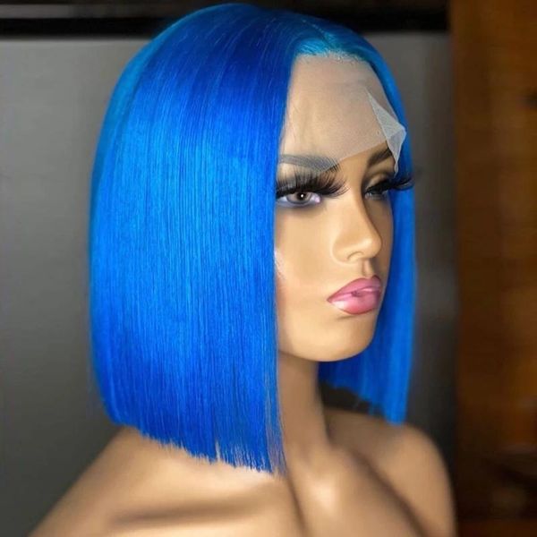 blue color 150% density t lace front human hair wigs pre plucked brazilian remy short red 613 bob 13*1 tpart, Black;brown
blue color 150% density t lace front human hair wigs pre plucked brazilian remy short red 613 bob 13*1 tpart, Black;brown