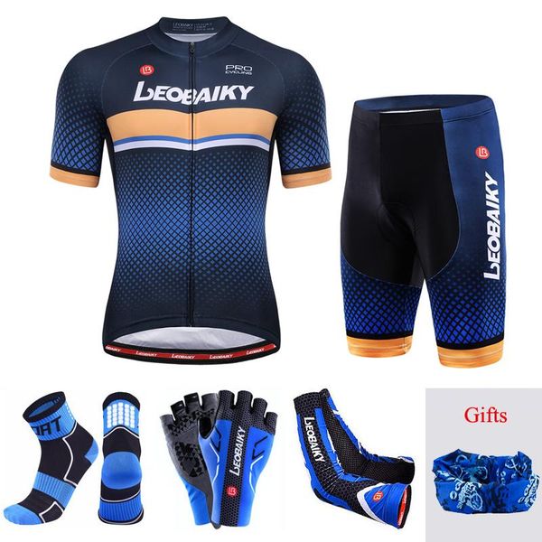 racing sets bicycle jersey ciclismo men cycling clothing summer pro team road bike outfit short sleeve riding uniform quick-dry sportswear, Black;blue
racing sets bicycle jersey ciclismo men cycling clothing summer pro team road bike outfit short sleeve riding uniform quick-dry sportswear, Black;blue