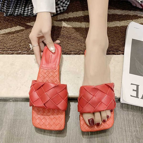 rimocy durable comfort woven slippers women's summer square toe soft flip flops slides woman outdoor non-slip beach shoes 210528, Black
rimocy durable comfort woven slippers women's summer square toe soft flip flops slides woman outdoor non-slip beach shoes 210528, Black