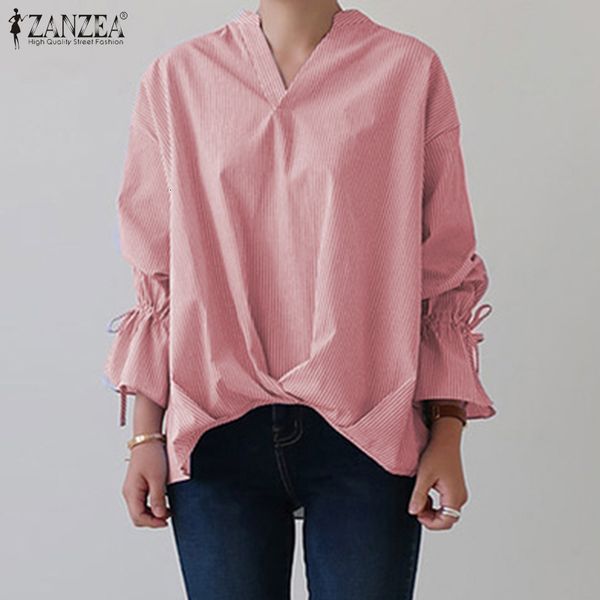 blouses plus size stylish striped shirts women's asymmetrical blouse 2021 casual ruffle sleeve blusas female v neck tunic, White
blouses plus size stylish striped shirts women's asymmetrical blouse 2021 casual ruffle sleeve blusas female v neck tunic, White