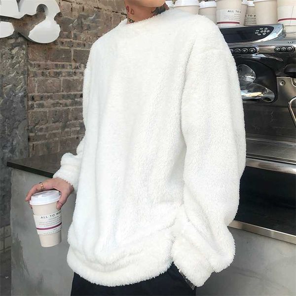 winter warm plus velvet thicken mens hoodies sweatshirts lamb wool coat for lovers couple fashion style fleece hoodie men 211014, Black
winter warm plus velvet thicken mens hoodies sweatshirts lamb wool coat for lovers couple fashion style fleece hoodie men 211014, Black