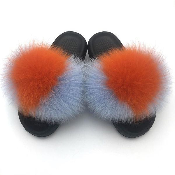 summer slippers real fur women eva soft home casual fashion thick platform slides ladies fluffy 44-45, Black
summer slippers real fur women eva soft home casual fashion thick platform slides ladies fluffy 44-45, Black