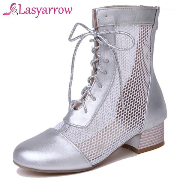 boots lasyarrow 2021 round toe women hollow out summer shoes zipper lacing party square heel roman ankle f5031, Black
boots lasyarrow 2021 round toe women hollow out summer shoes zipper lacing party square heel roman ankle f5031, Black
