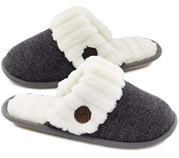 women's house slippers slip-on anti-skid flower indoor casual shoes snow women ladies footwear, Black
women's house slippers slip-on anti-skid flower indoor casual shoes snow women ladies footwear, Black