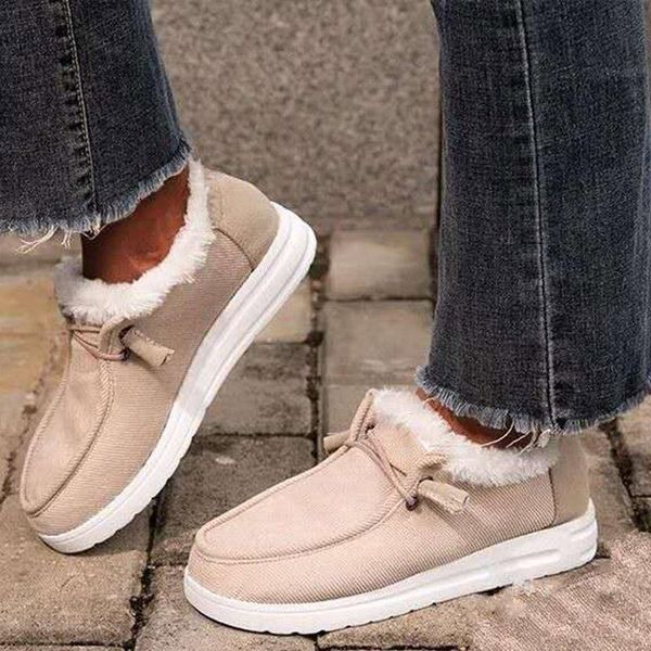 boots 2021 women loafers warm moccasin shoes plush winter ladies causal non slip woman flock comfortable female flats, Black
boots 2021 women loafers warm moccasin shoes plush winter ladies causal non slip woman flock comfortable female flats, Black
