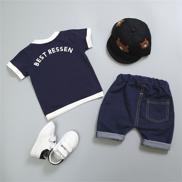 new suit summer children boys girls clothes sets kids cotton letter short sleeves t-shirt 2pcs/set toddler child clothing 210326, White
new suit summer children boys girls clothes sets kids cotton letter short sleeves t-shirt 2pcs/set toddler child clothing 210326, White