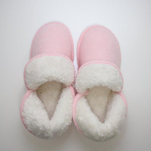 women winter warm cotton shoes ladies plush slip on house slippers comfortable soft indoor floor flat cute, Black
women winter warm cotton shoes ladies plush slip on house slippers comfortable soft indoor floor flat cute, Black