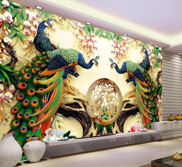 wallpapers cjsir large painting home decor peacock green branches de pared 3d wallpaper el background modern mural for living room
wallpapers cjsir large painting home decor peacock green branches de pared 3d wallpaper el background modern mural for living room