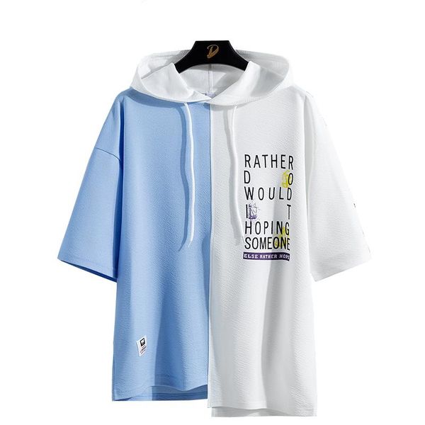 men's hoodies & sweatshirts 2021 summer men short sleeve t-shirt boys hoodie patchwork base shirt mens sweat absorbing anti-wrinkle ma, Black
men's hoodies & sweatshirts 2021 summer men short sleeve t-shirt boys hoodie patchwork base shirt mens sweat absorbing anti-wrinkle ma, Black