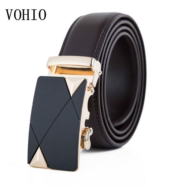 luxury brands 3.5cm gold automatic buckle belt leather men's two layers big male code extension belts, Black;brown
luxury brands 3.5cm gold automatic buckle belt leather men's two layers big male code extension belts, Black;brown