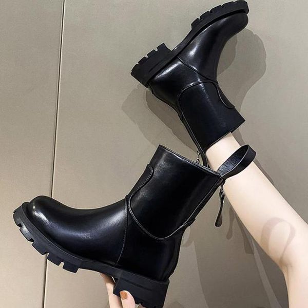 boots ankle for women 2022 ytmtloy chunky heels shoes fashion round toe leather female platform botines de mujer winter, Black
boots ankle for women 2022 ytmtloy chunky heels shoes fashion round toe leather female platform botines de mujer winter, Black