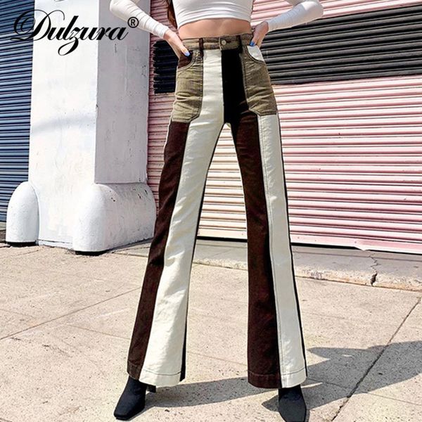 patchwork women high waist jeans flare pants bell streetwear 2021 autumn winter clothes trousers fashion, Black;white
patchwork women high waist jeans flare pants bell streetwear 2021 autumn winter clothes trousers fashion, Black;white