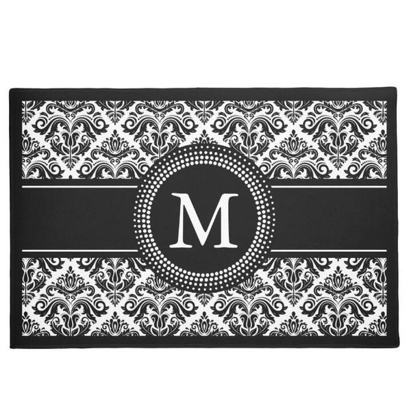 carpets classic black white damask floral pattern mats vintage personalised door for living room bedroom kitchen elegant
carpets classic black white damask floral pattern mats vintage personalised door for living room bedroom kitchen elegant