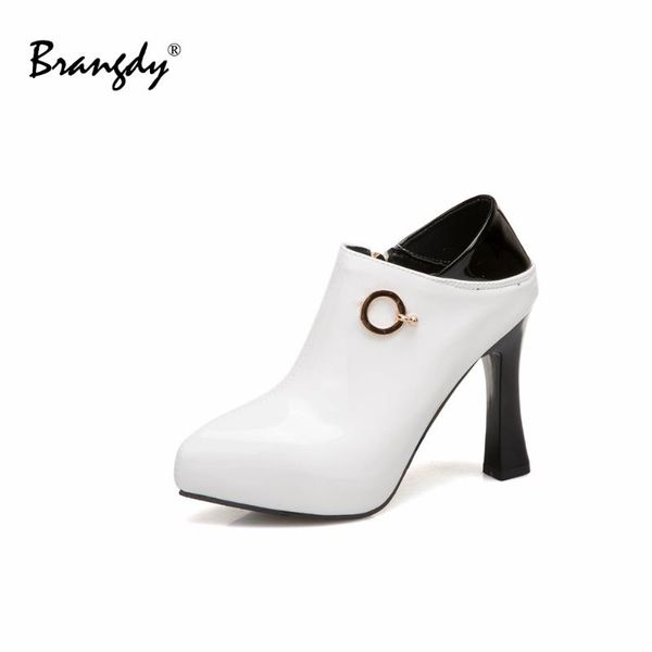 dress shoes brangdy retro women thin heel pumps microfiber platform pointed toe splicing heels mixed colors zipper, Black
dress shoes brangdy retro women thin heel pumps microfiber platform pointed toe splicing heels mixed colors zipper, Black