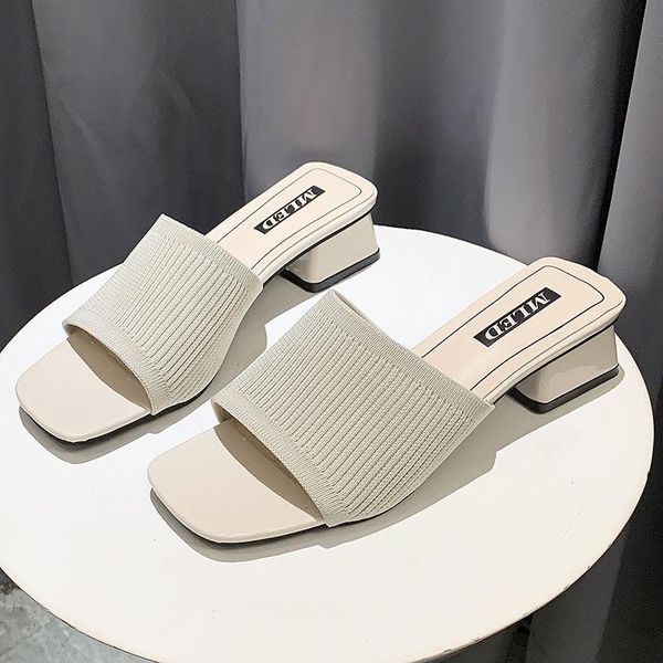 woman's sandals square heel kniting fashion leisure female candy color slipper open toe wear casual ladies flip flops summer slippers, Black
woman's sandals square heel kniting fashion leisure female candy color slipper open toe wear casual ladies flip flops summer slippers, Black