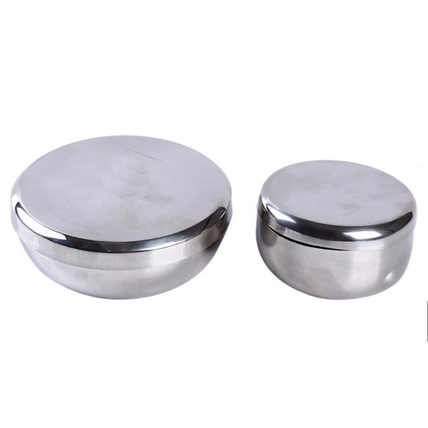 stainless steel single layer dustproof bowl with lid thickened rice kimchi tableware bowls
stainless steel single layer dustproof bowl with lid thickened rice kimchi tableware bowls