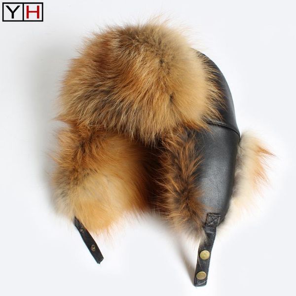 berets winter genuine fur hats real sheepskin hat lady fashion luxury warm caps quality raccoon bomber, Blue;gray
berets winter genuine fur hats real sheepskin hat lady fashion luxury warm caps quality raccoon bomber, Blue;gray
