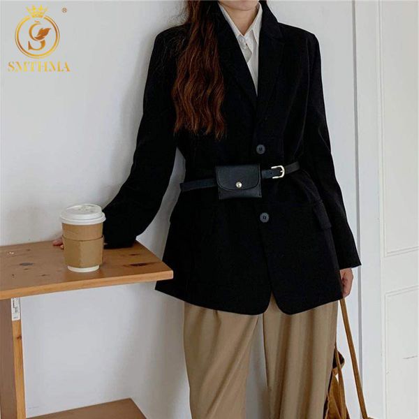 vintage women autumn chic single breasted female long sleeve solid jackets ladies korean style mujer chaqueta with bag 210520, Black;brown
vintage women autumn chic single breasted female long sleeve solid jackets ladies korean style mujer chaqueta with bag 210520, Black;brown