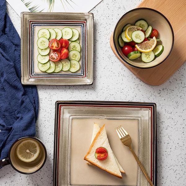 dishes & plates personality creativity dinner square retro special ceramic serving tray talerze obiadowe dinnerware dk50dp
dishes & plates personality creativity dinner square retro special ceramic serving tray talerze obiadowe dinnerware dk50dp