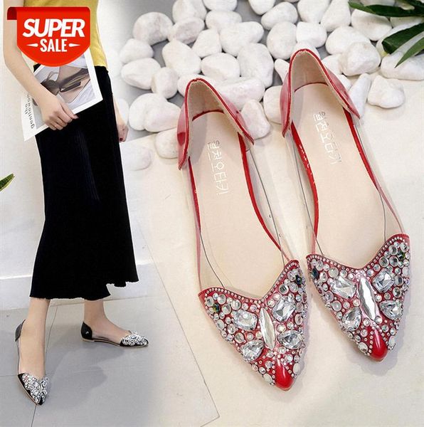 women's casual single shoes shallow mouth side pvc rhinestone butterfly low heel loafers #c38n, Black
women's casual single shoes shallow mouth side pvc rhinestone butterfly low heel loafers #c38n, Black