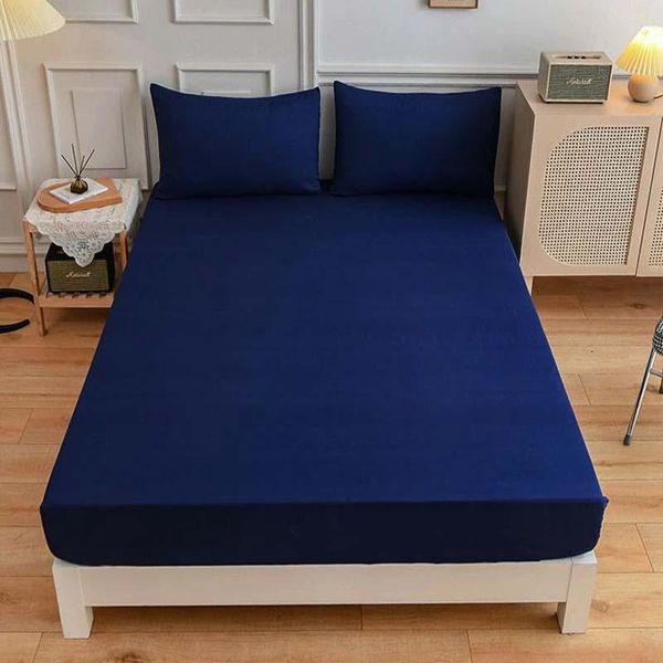 sheets & sets deep blue single double fitted sheet twin full queen mattress cover four corners with elastic bedroom bed bedding 1.5m
sheets & sets deep blue single double fitted sheet twin full queen mattress cover four corners with elastic bedroom bed bedding 1.5m