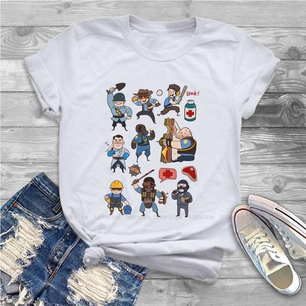 women's t-shirt sd all class sweet girls women team fortress 2 shooter game blusas harajuku casual short sleeve vintage oversized, White
women's t-shirt sd all class sweet girls women team fortress 2 shooter game blusas harajuku casual short sleeve vintage oversized, White