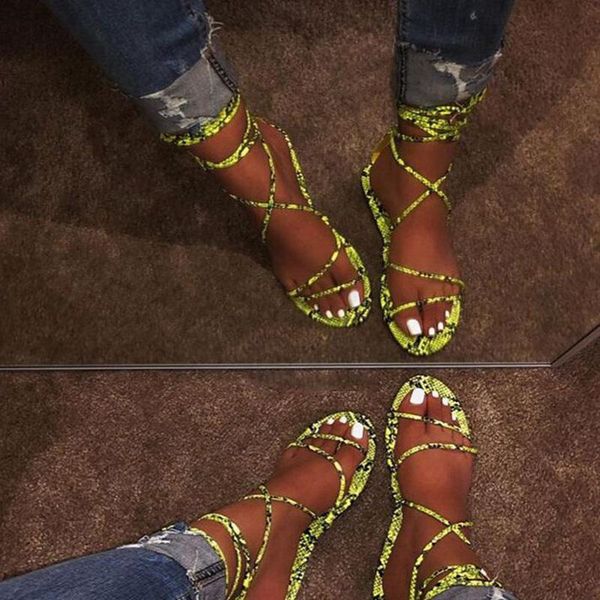 fashion women's flat sandals summer outside leopard snake print shoes ankle strap buckle, Black
fashion women's flat sandals summer outside leopard snake print shoes ankle strap buckle, Black