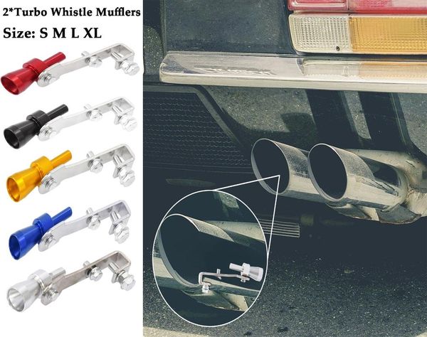 uxcell 2pcs s-xl size universal simulator turbo sound exhaust muffler pipe whistle roar maker 5 colors for auto car styling motorcycle syste
uxcell 2pcs s-xl size universal simulator turbo sound exhaust muffler pipe whistle roar maker 5 colors for auto car styling motorcycle syste
