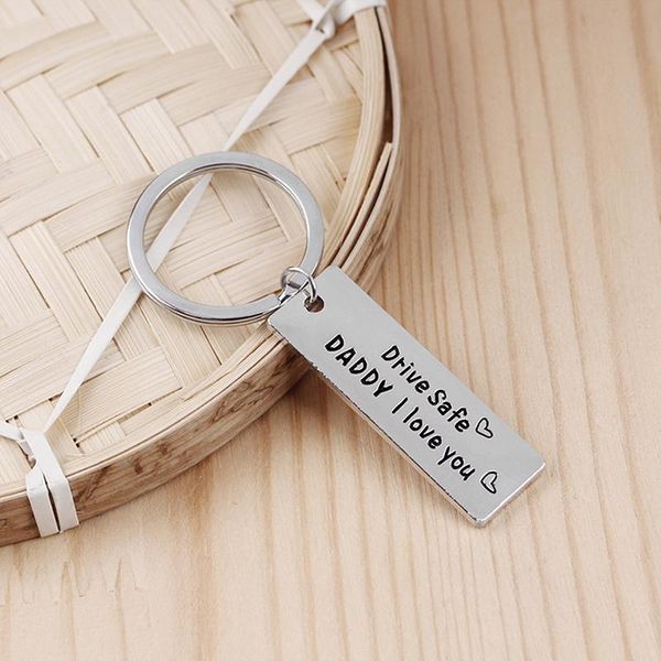 keychains daddy i love you stainless steel key ring drive safe car keychain lovers gift father's creative letter keyring chain, Silver
keychains daddy i love you stainless steel key ring drive safe car keychain lovers gift father's creative letter keyring chain, Silver