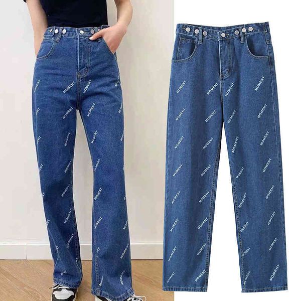 women's shorts za 2021 spring autumn new letter print loose jeans high waist straight pants pure color casual streetwear 6o6o, White;black
women's shorts za 2021 spring autumn new letter print loose jeans high waist straight pants pure color casual streetwear 6o6o, White;black